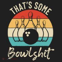 Bowling Thats Some Bowlshit Retro Bowling Lovers Bowler Tumbler thumb 3