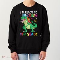 Back To School For Ready To Crush 11th Grade Rex Women's Sweatshirt thumb 0