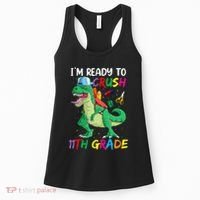 Back To School For Ready To Crush 11th Grade Rex Women's Tank Top thumb 0