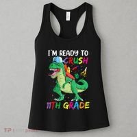 Back To School For Ready To Crush 11th Grade Rex Women's Tank Top thumb 3