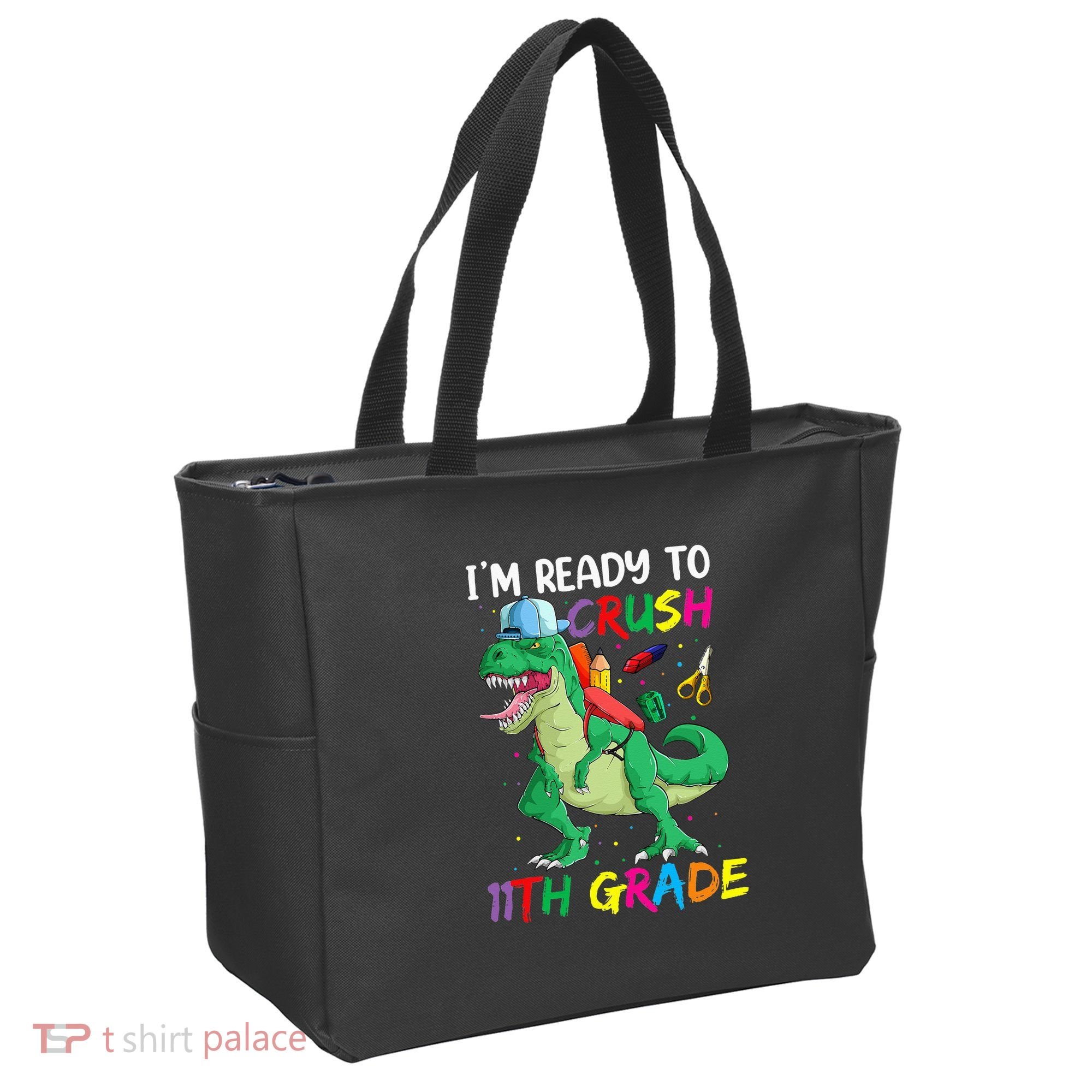 Back To School For Ready To Crush 11th Grade Rex Tote Bag