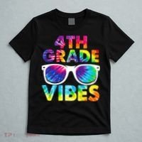Back To School Funny 4th Grade Vibes First Day Teacher T-Shirt thumb 5