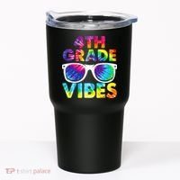 Back To School Funny 4th Grade Vibes First Day Teacher Tumbler thumb 0