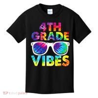 Back To School Funny 4th Grade Vibes First Day Teacher Kids T-Shirt thumb 0