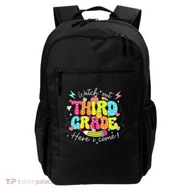 Back To School Watch Out Third Grade Here I Come Pencil Backpack