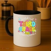 Back To School Watch Out Third Grade Here I Come Pencil Coffee Mug thumb 4