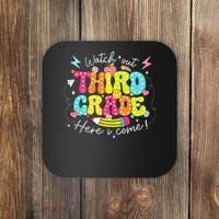 Back To School Watch Out Third Grade Here I Come Pencil Coaster thumb 0
