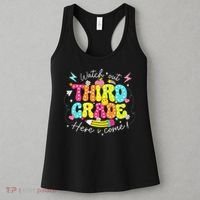 Back To School Watch Out Third Grade Here I Come Pencil Women's Tank Top thumb 3