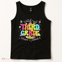 Back To School Watch Out Third Grade Here I Come Pencil Tank Top thumb 2