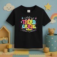 Back To School Watch Out Third Grade Here I Come Pencil Toddler T-Shirt thumb 3