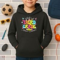 Back To School Watch Out Third Grade Here I Come Pencil Kids Hoodie thumb 2