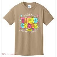 Back To School Watch Out Third Grade Here I Come Pencil Kids T-Shirt thumb 0