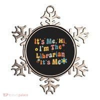 Back To School ItS Me Hi IM The Librarian Summer Reading Ornament thumb 0
