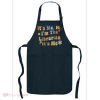 Back To School ItS Me Hi IM The Librarian Summer Reading Apron thumb 0