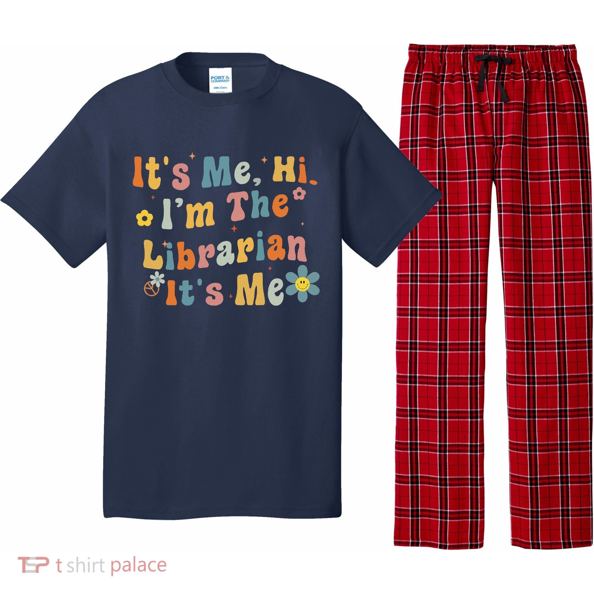 Back To School ItS Me Hi IM The Librarian Summer Reading Pajama Set