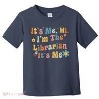 Back To School ItS Me Hi IM The Librarian Summer Reading Toddler T-Shirt thumb 0