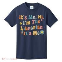 Back To School ItS Me Hi IM The Librarian Summer Reading Kids T-Shirt thumb 0