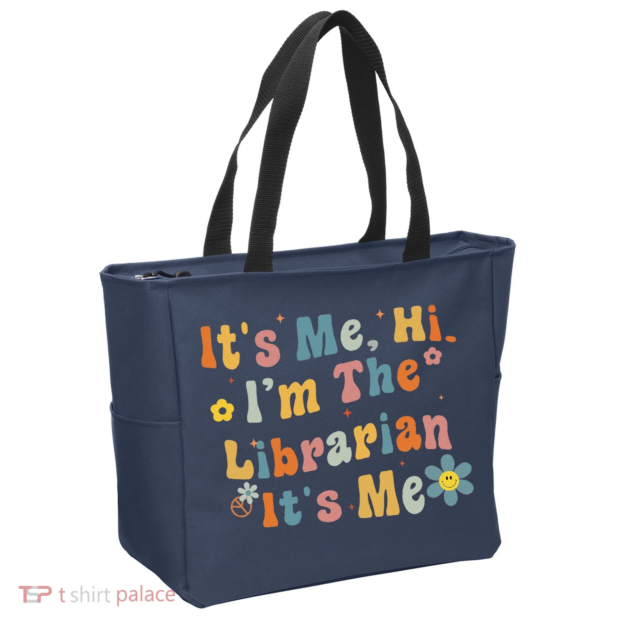 Back To School ItS Me Hi IM The Librarian Summer Reading Tote Bag