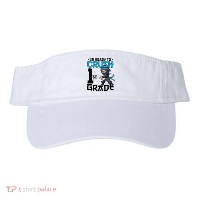 Back To School Im Ready To Crush 1St Grade Ninja First Day Gift Visor