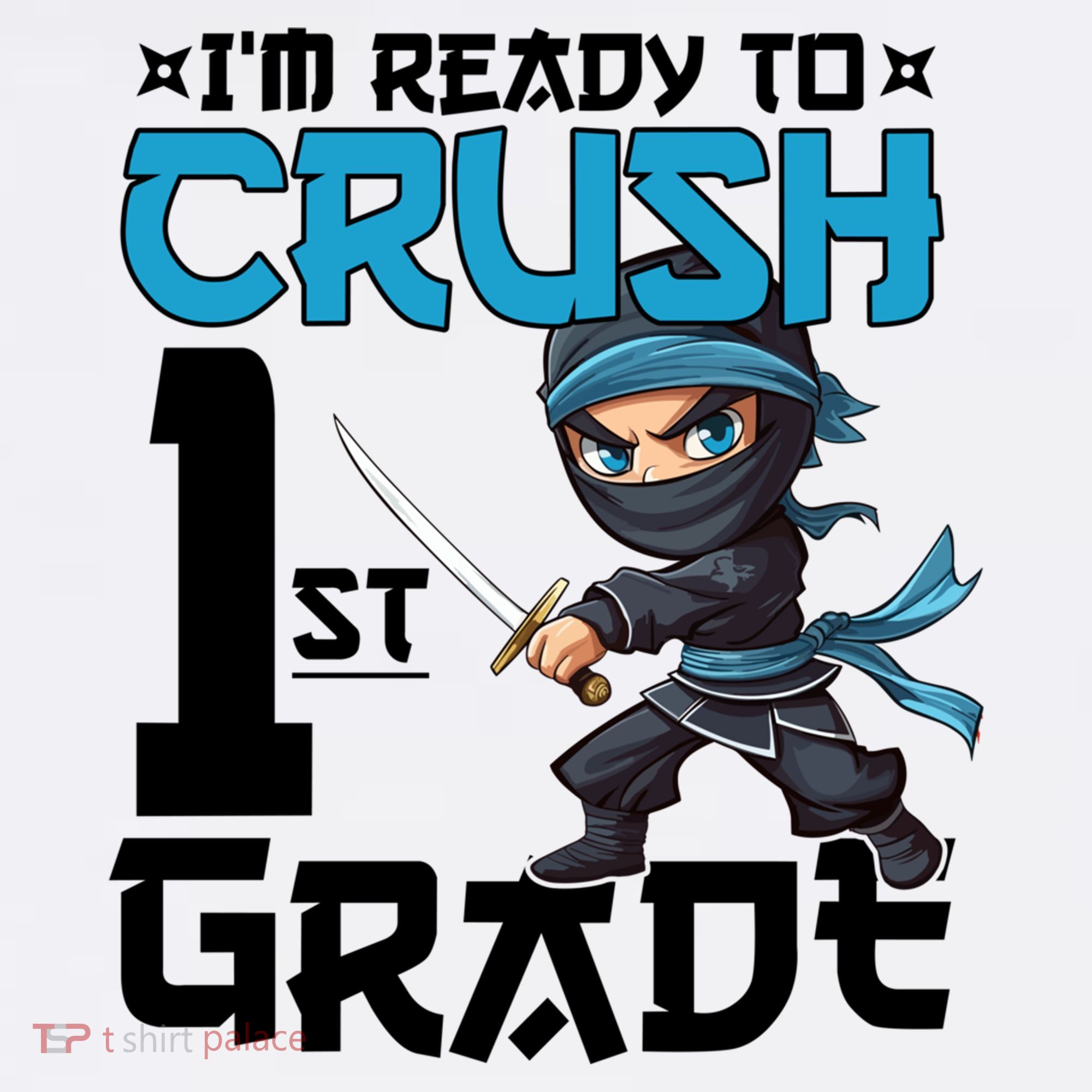 Back To School Im Ready To Crush 1St Grade Ninja First Day Gift Visor