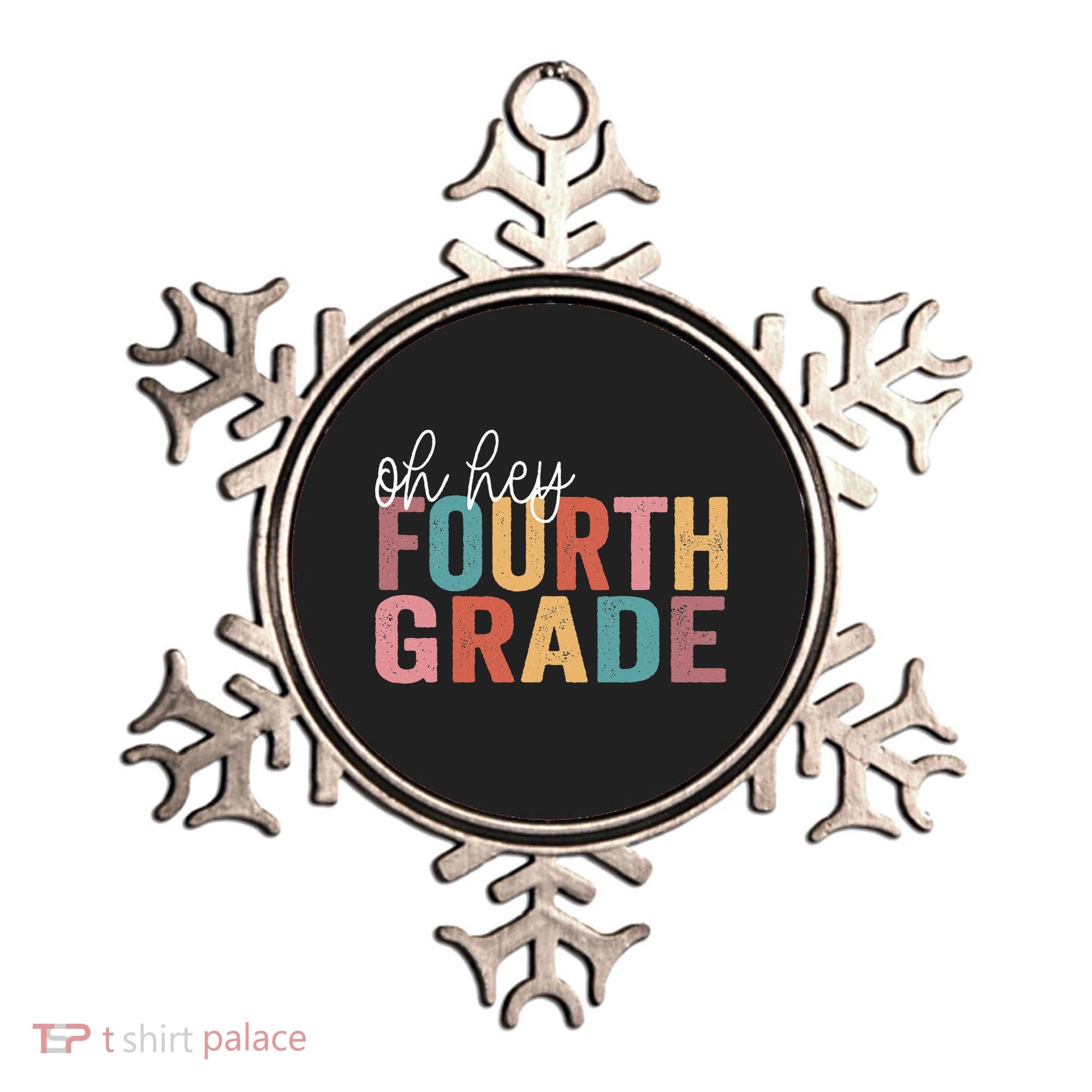Back To School Students Teacher Oh Hey 4th Fourth Grade Ornament