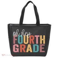 Back To School Students Teacher Oh Hey 4th Fourth Grade Tote Bag thumb 0
