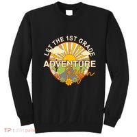 Back To School Let The 1st Grade Adventure Begin Sweatshirt thumb 0