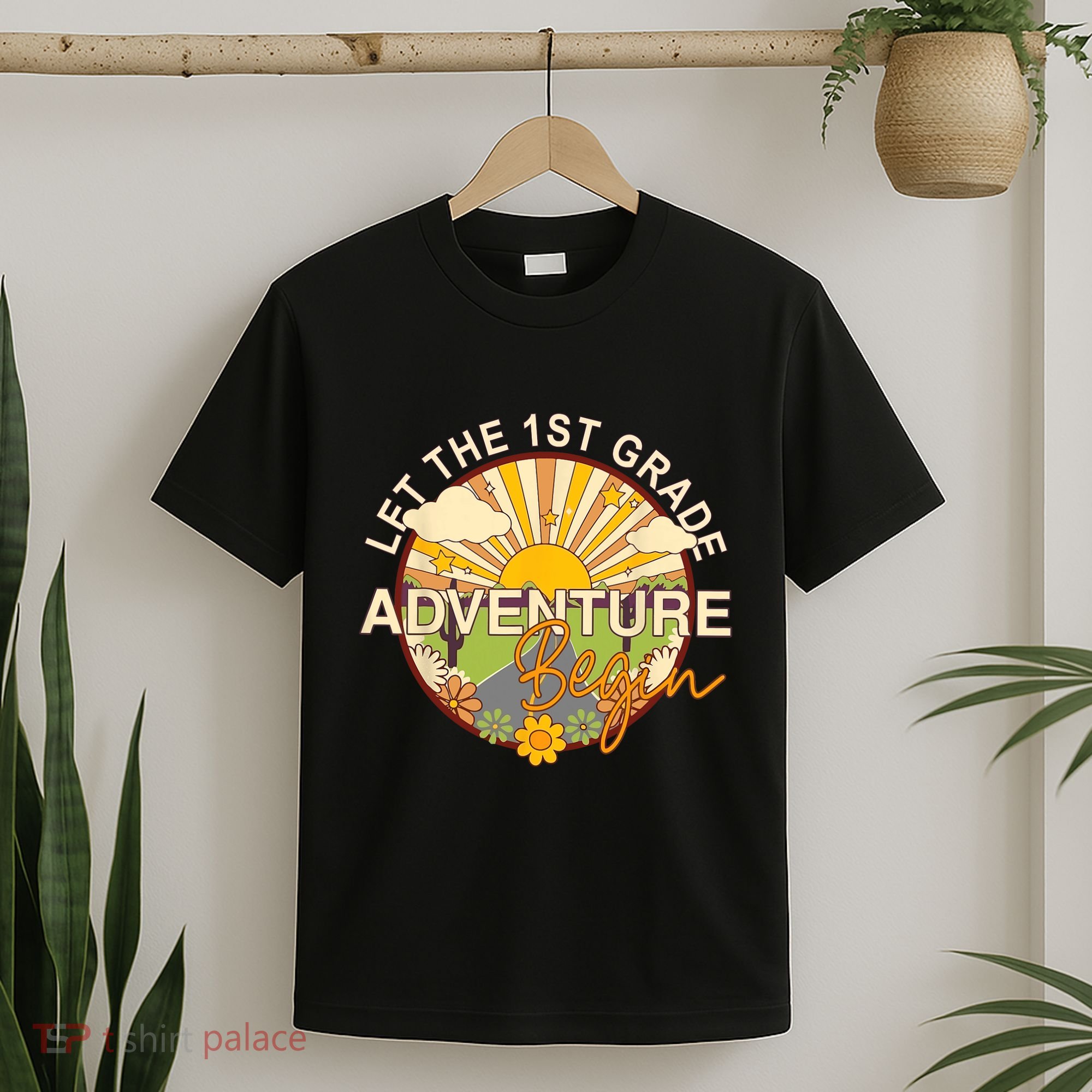 Back To School Let The 1st Grade Adventure Begin T-Shirt