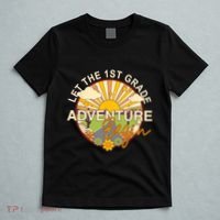 Back To School Let The 1st Grade Adventure Begin T-Shirt thumb 5