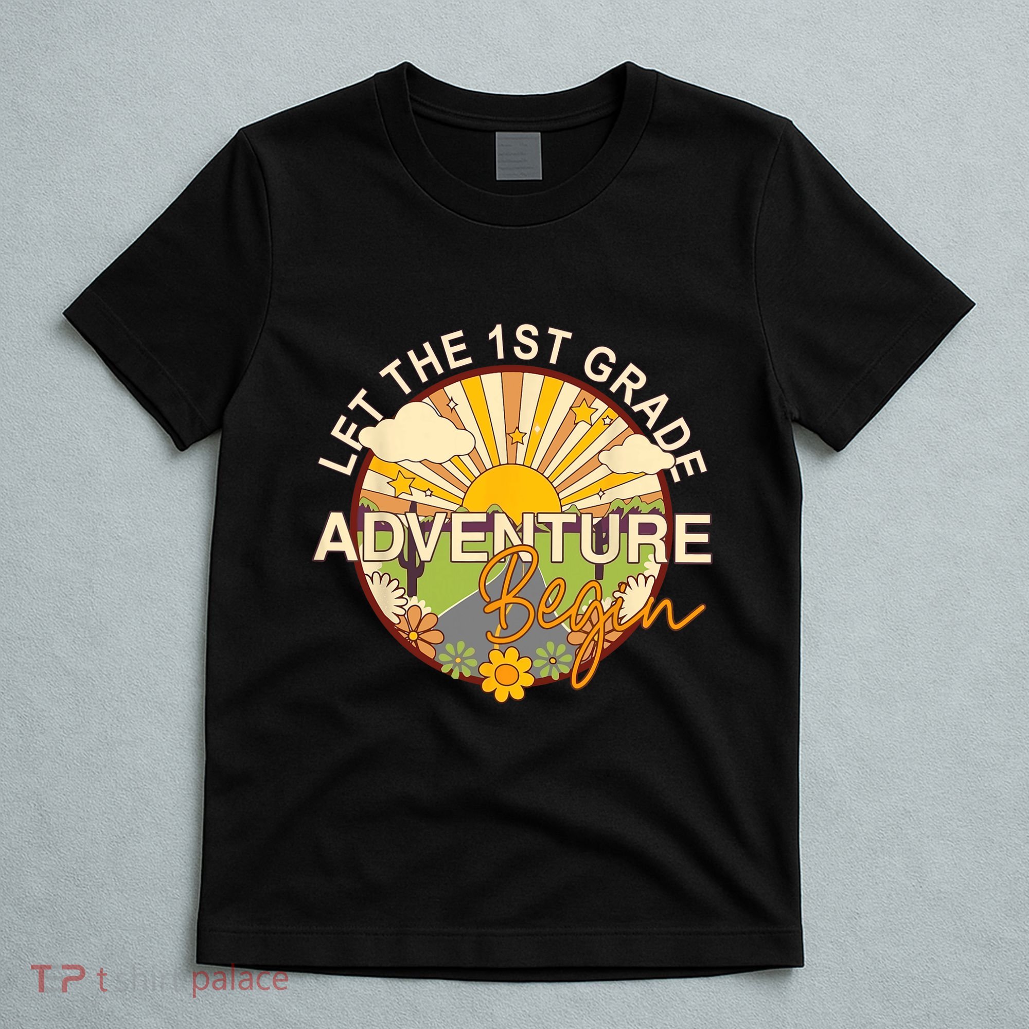 Back To School Let The 1st Grade Adventure Begin T-Shirt