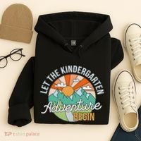Back To School Let The Kindergarten Adventure Begin Hoodie thumb 4