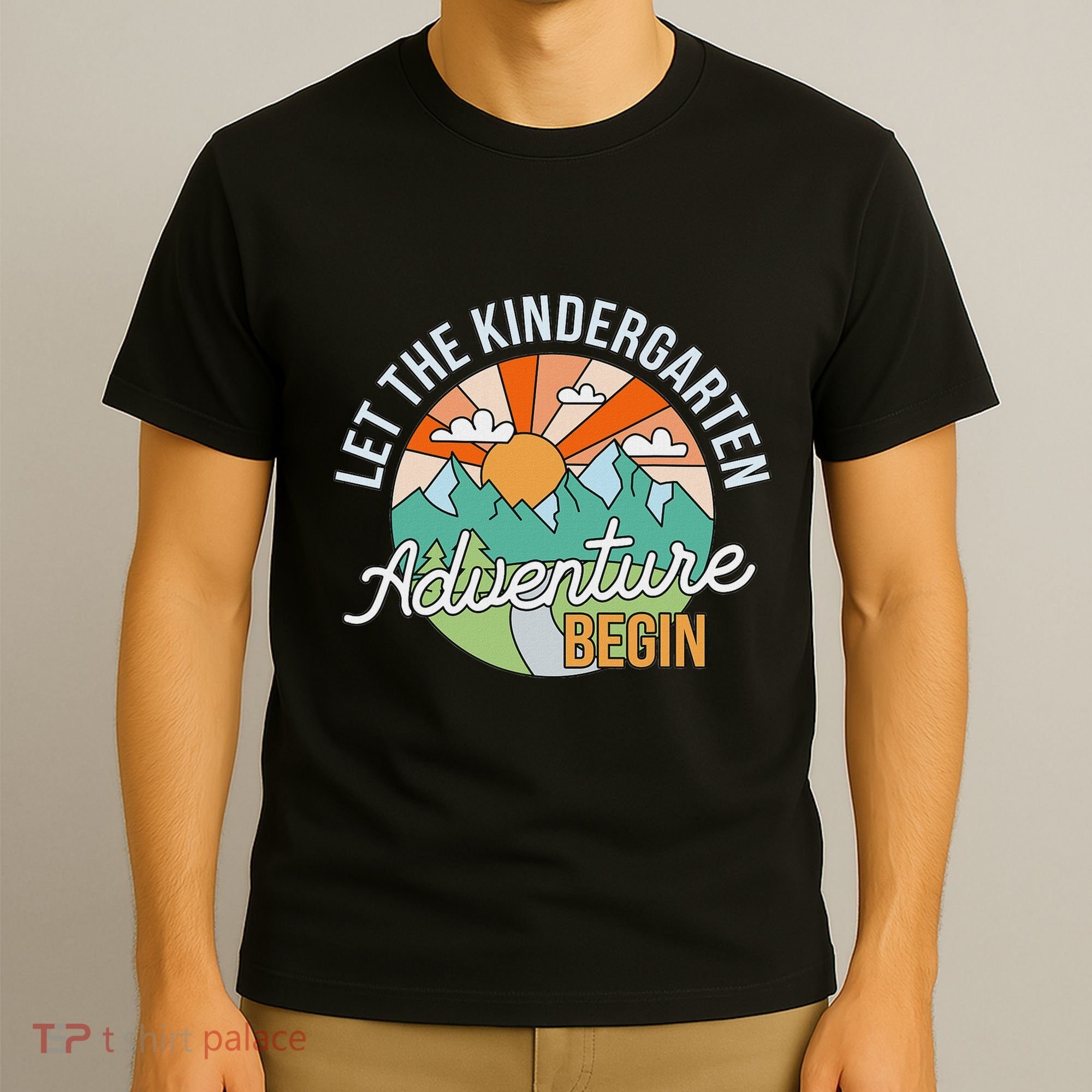 Back To School Let The Kindergarten Adventure Begin T-Shirt