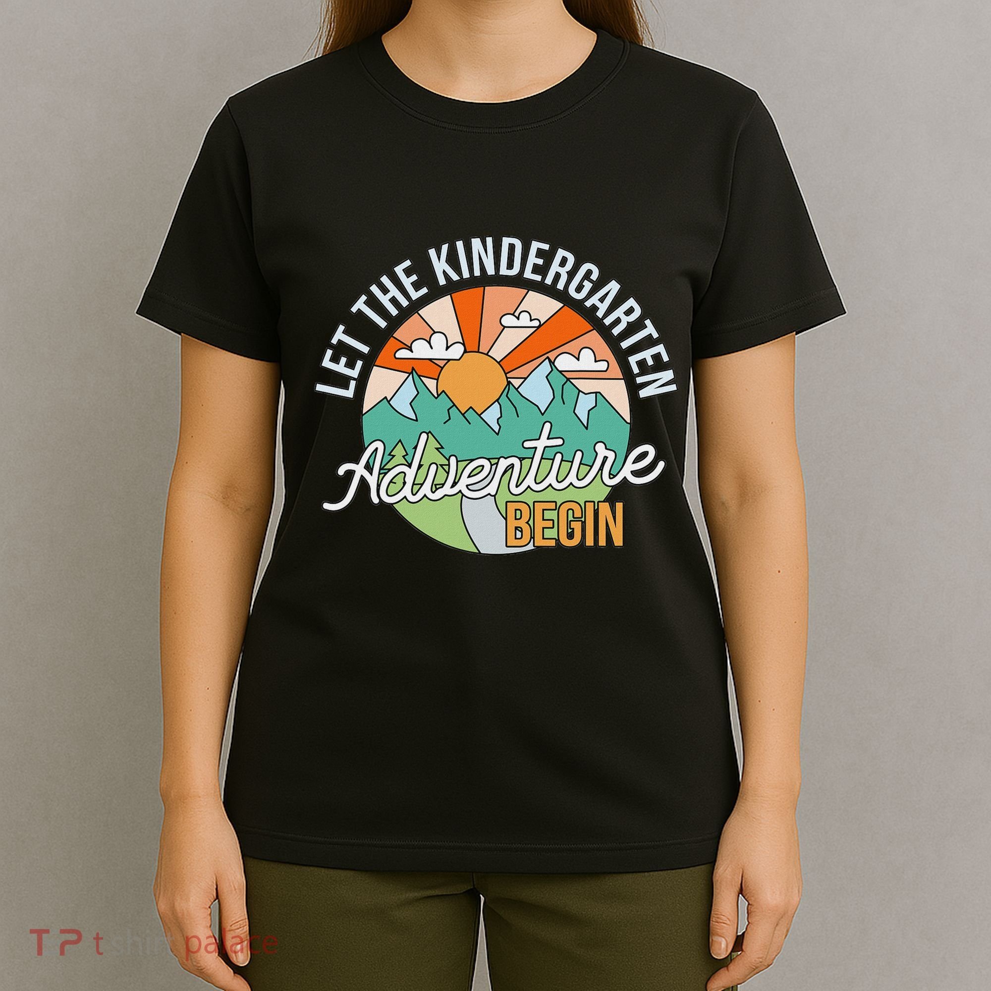 Back To School Let The Kindergarten Adventure Begin T-Shirt