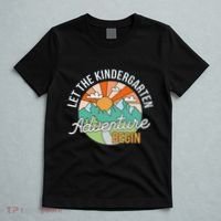 Back To School Let The Kindergarten Adventure Begin T-Shirt thumb 5