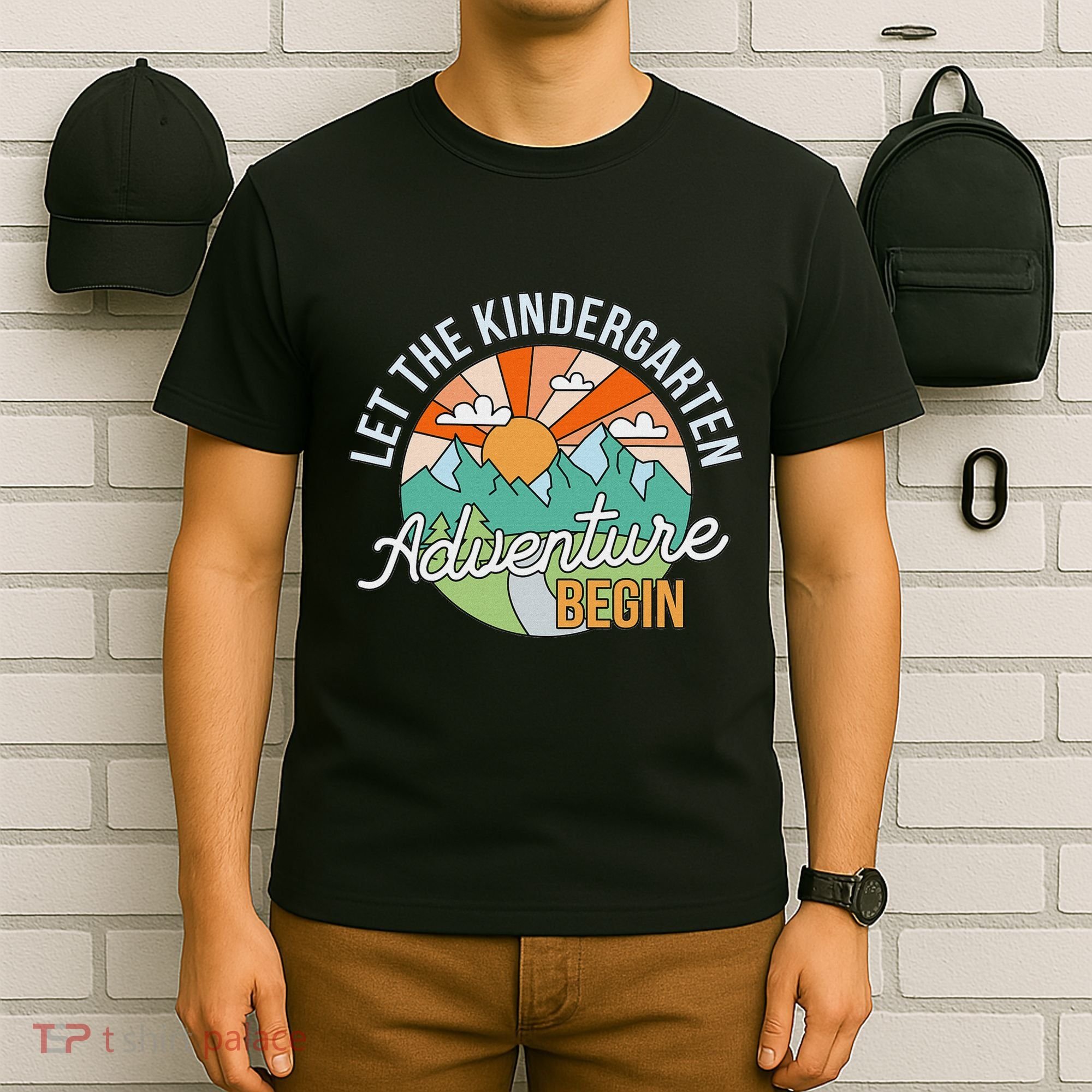 Back To School Let The Kindergarten Adventure Begin T-Shirt
