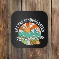 Back To School Let The Kindergarten Adventure Begin Coaster thumb 0