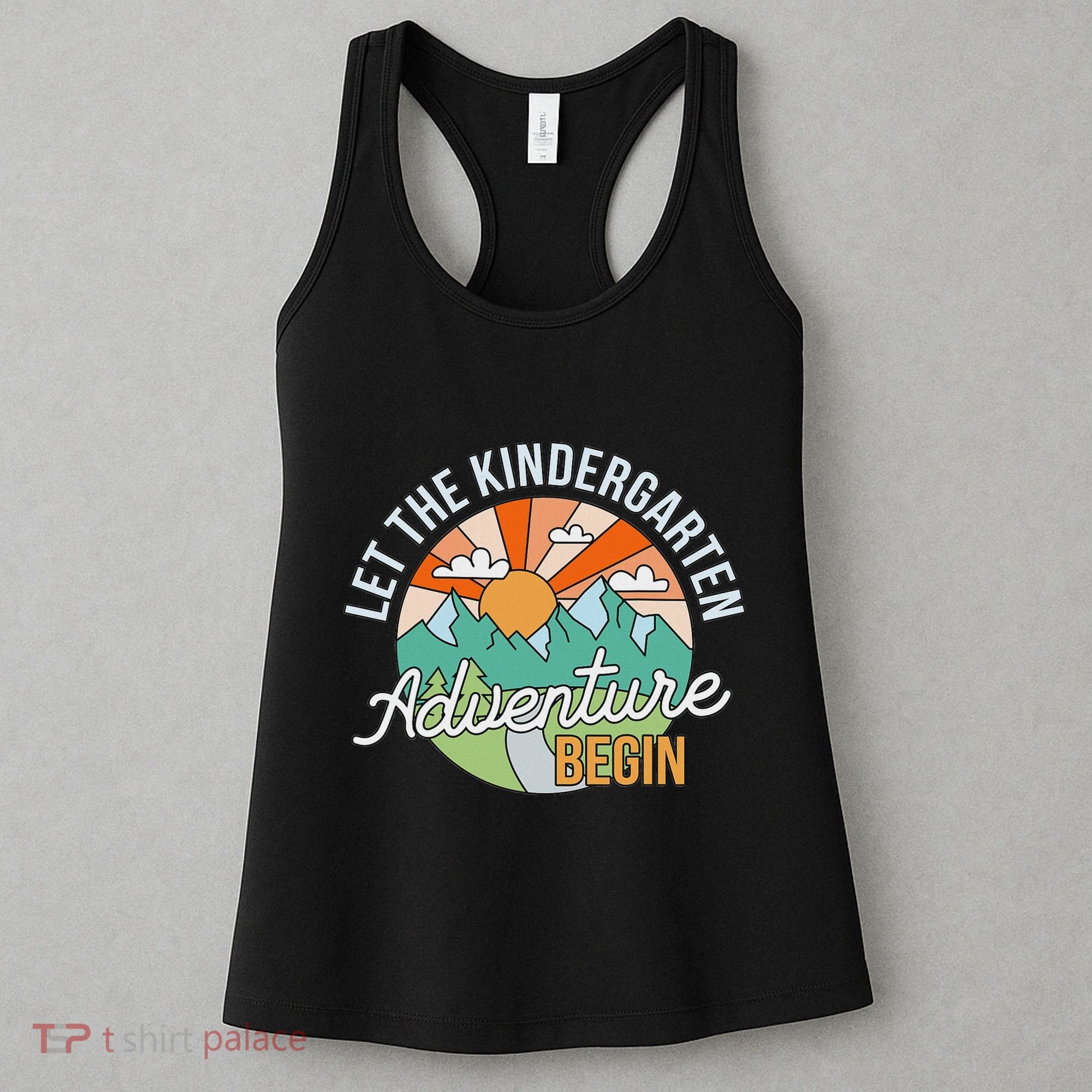 Back To School Let The Kindergarten Adventure Begin Women's Tank Top