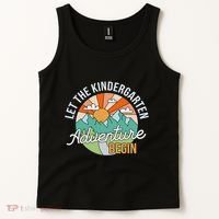 Back To School Let The Kindergarten Adventure Begin Tank Top thumb 2