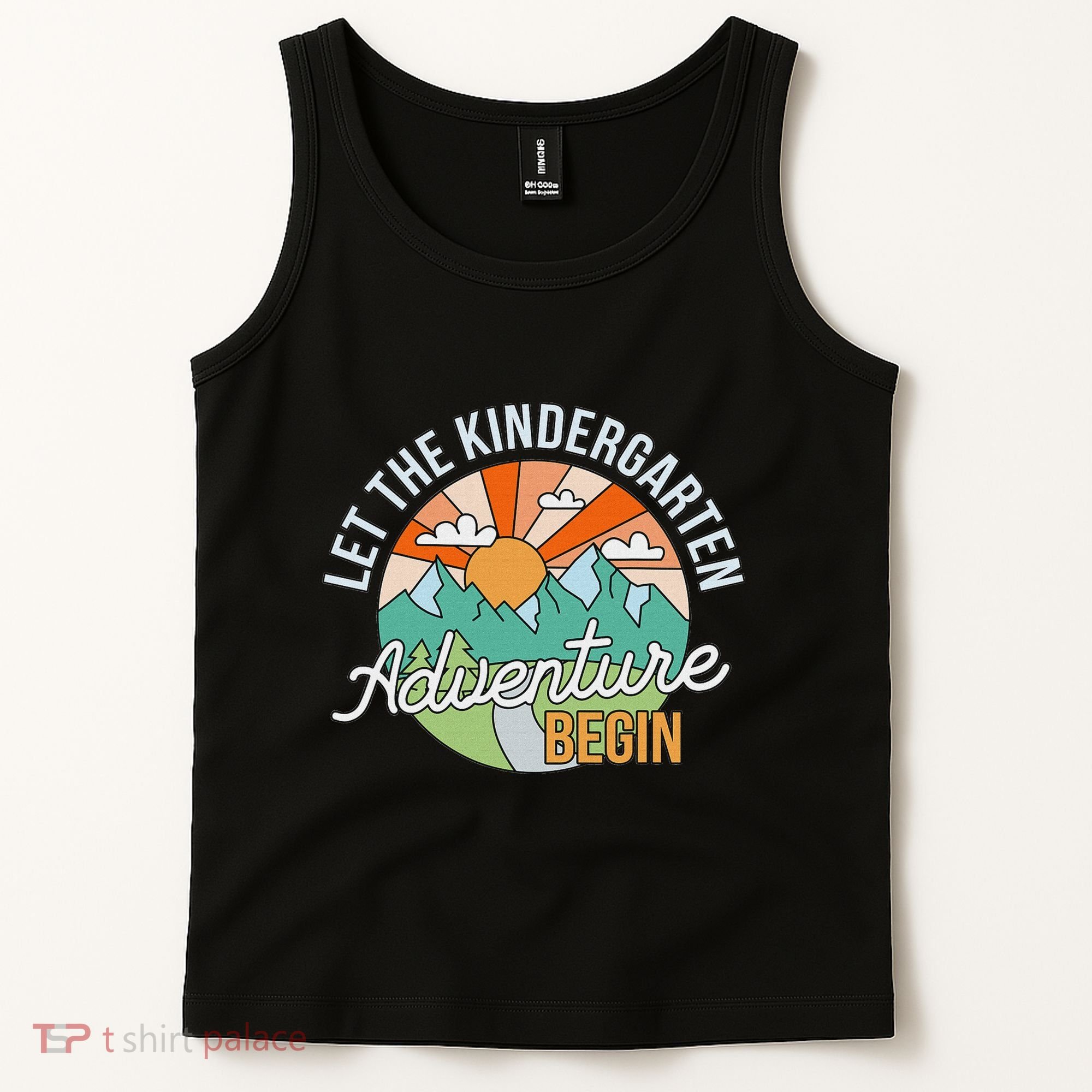 Back To School Let The Kindergarten Adventure Begin Tank Top
