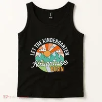 Back To School Let The Kindergarten Adventure Begin Tank Top thumb 2