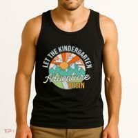 Back To School Let The Kindergarten Adventure Begin Tank Top thumb 3