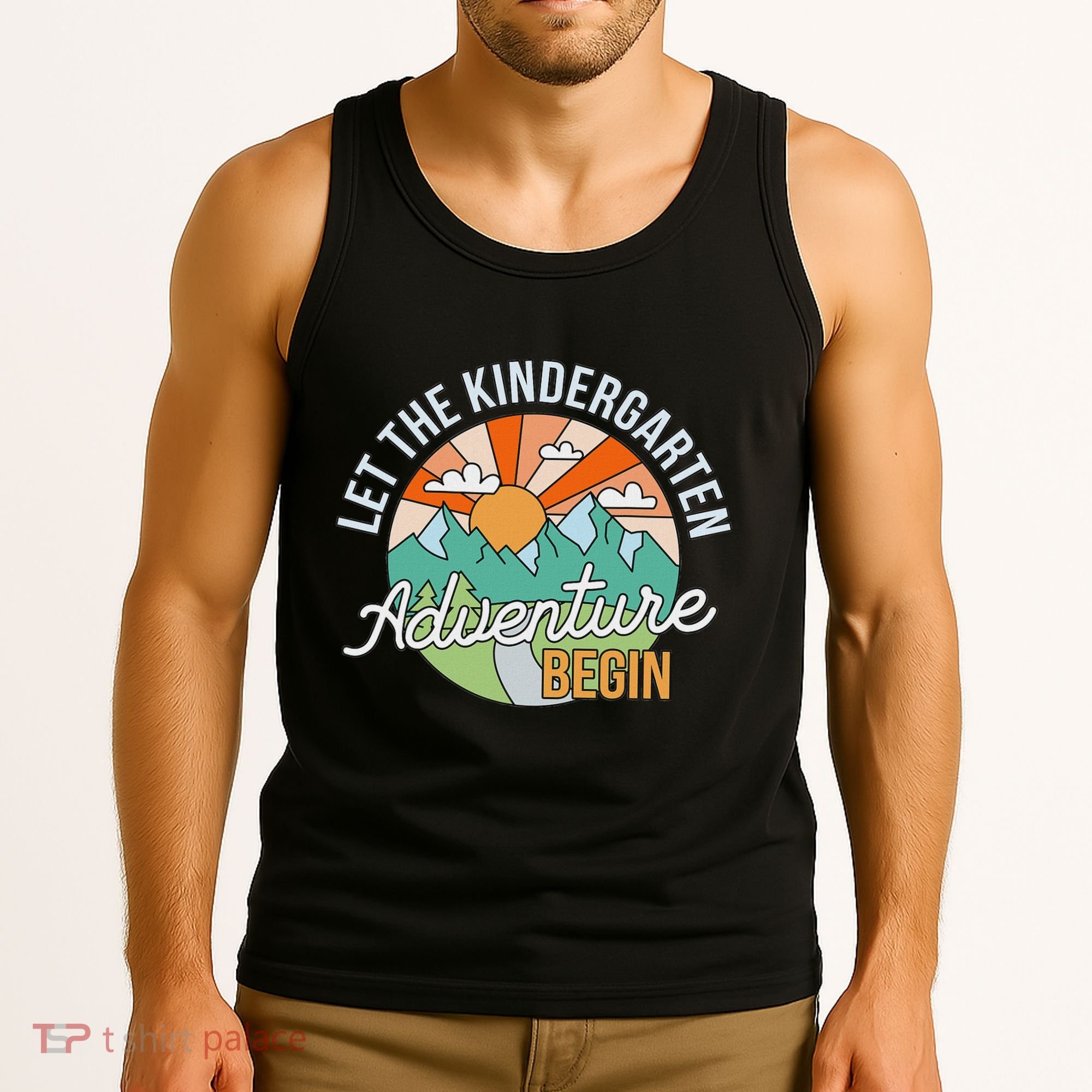 Back To School Let The Kindergarten Adventure Begin Tank Top