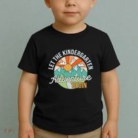 Back To School Let The Kindergarten Adventure Begin Toddler T-Shirt thumb 2