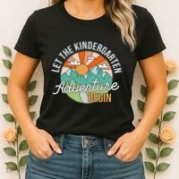 Back To School Let The Kindergarten Adventure Begin Women's T-Shirt thumb 2