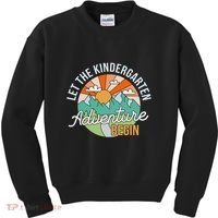 Back To School Let The Kindergarten Adventure Begin Kids Sweatshirt thumb 0