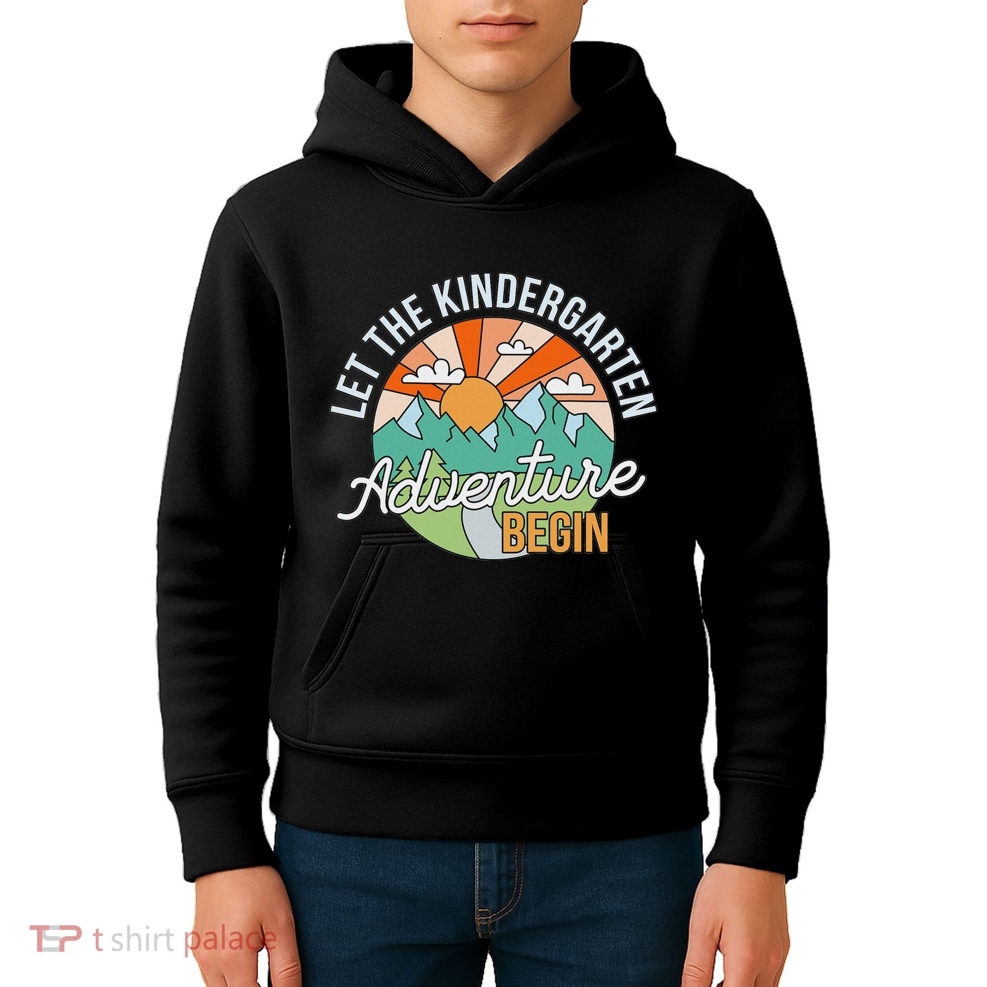 Back To School Let The Kindergarten Adventure Begin Kids Hoodie