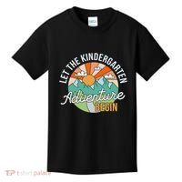 Back To School Let The Kindergarten Adventure Begin Kids T-Shirt thumb 0