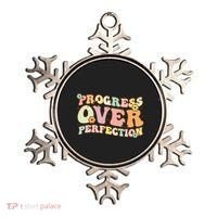 Back To School Progress Over Perfection Motivational Gifts Ornament thumb 0