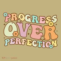 Back To School Progress Over Perfection Motivational Gifts T-Shirt thumb 7