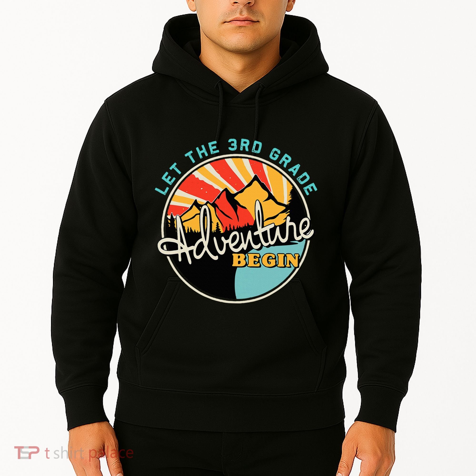 Back To School Let The 3rd Grade Adventure Begin Third Grade Hoodie